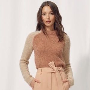 Size XXS Aritzia Wilfred Free Color Block Meridian Sweater